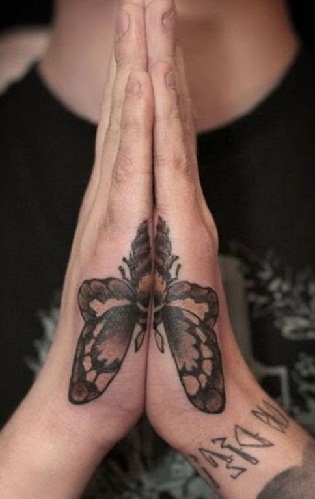 Cool Hand Tattoo for Guys