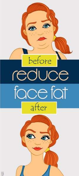 how to reduce face fat