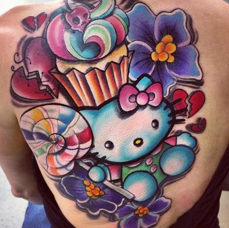 Permanent Candy Tattoo Designs
