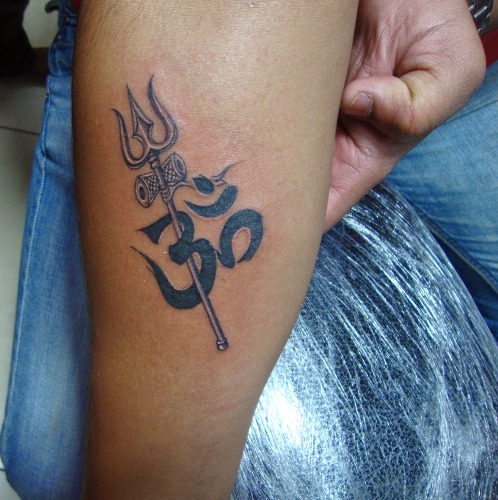 Permanent Religious Symbols Tattoo Design