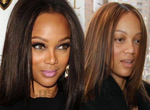 Pictures of Tyra Banks Without Makeup 6