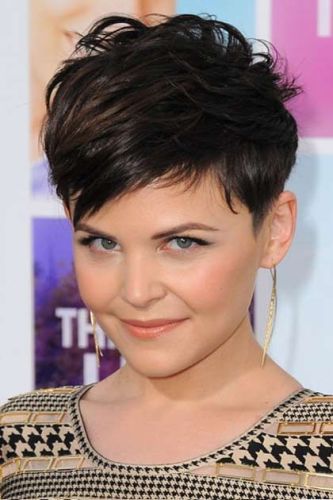 pixie hairstyles for round faces