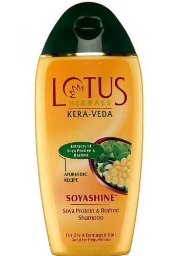 Lotus Herbals Soya Shine- Soya Protein And Brahmi Shampoo
