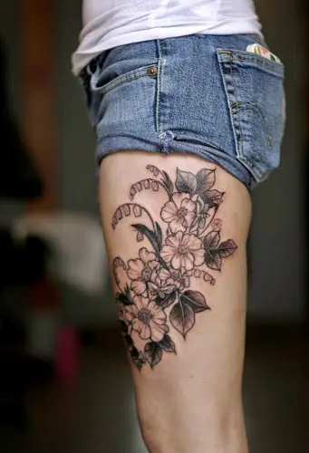 Thigh Tattoos Quotes Be Inspired by Artistic Designs and Spiritual  Meanings  Certified Tattoo Studios