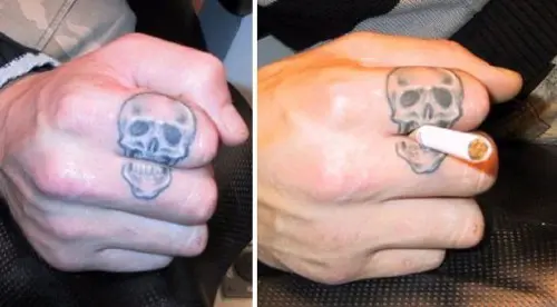 Interesting FINGERS tattoos for men