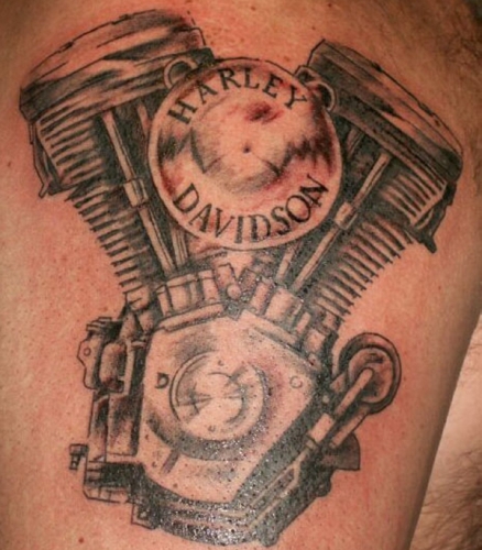 Harley Davidson tattoo 2