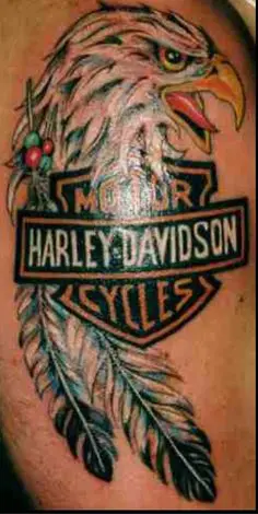 Harley Davidson Oldskool Tattoo Set Set of Labels and Elements Vector Set  Illustration Template Tattoo Editorial Image  Illustration of music  devil 204102195