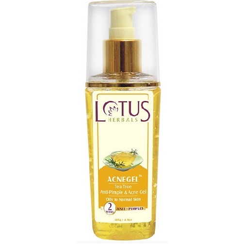 Lotus herbals acne gel tea tree moisturizer