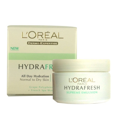 L’Oreal Paris Hydrafresh moisturizer