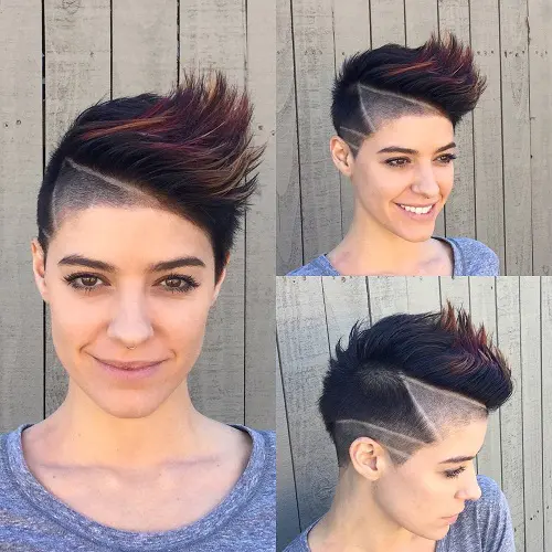 12 Latest Mohawk Hairstyles for Modern Women | Styles At Life