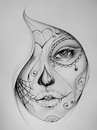 79 Extremely Creative Tattoo Drawings to Try at Home  Badass drawings  Tribal drawings Skulls drawing