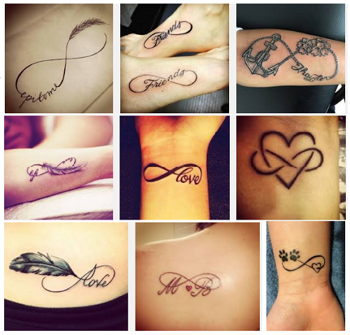 Infinity tattoo ideas with meaning