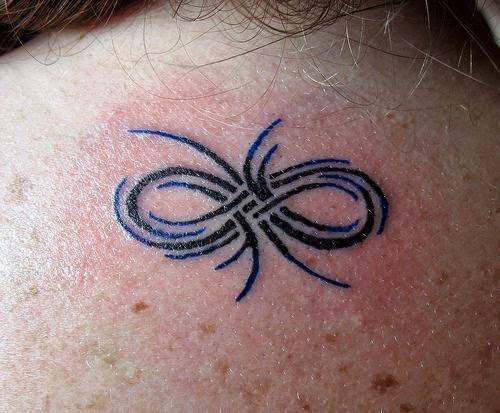 Colorful Infinity Tattoos