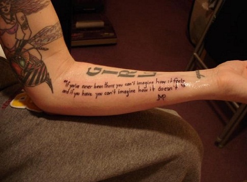 Courage Tattoo Quotes