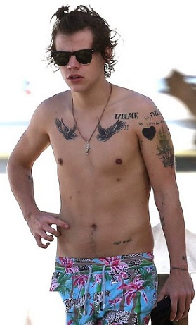 Harry Styles without Makeup 10