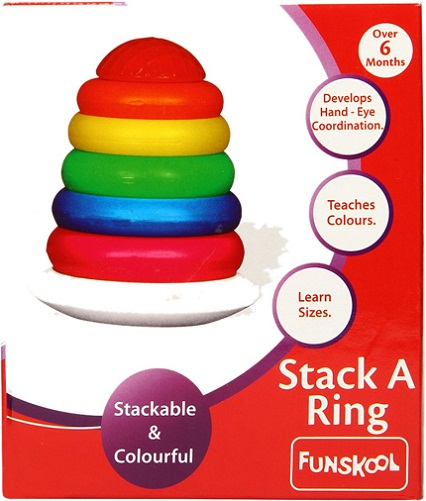 Toys For 1 Year Old Baby - Giggles Stack A Ring