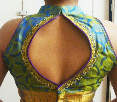 Designer blouse patterns back neck3