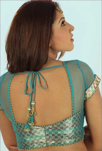 Designer blouses for net sarees9