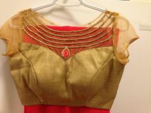 The Partly Transparent Hand-Made Blouse Design