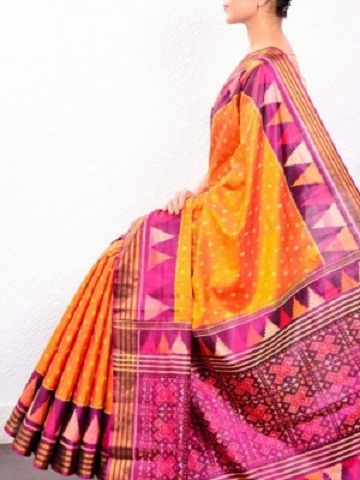 Colorful Pochampally Saree