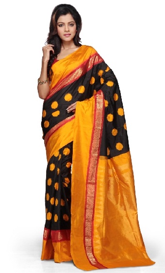 The Gorgeous Yellow Pochampally Saree