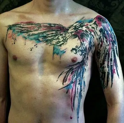 Victims Of Ink Tattoo on Instagram Phoenix chest piece in the making   by ysidrdgz DM your tattoo ideas to make a booking  victimsofink tattoo  tattoos tattooartist