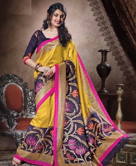20 Mesmerizing Yellow Sarees for Stunning and Bright Look