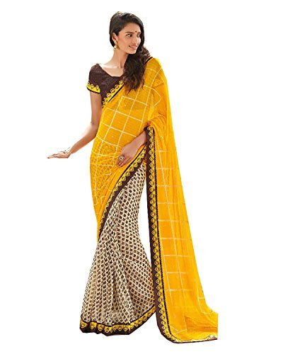 Women’s Favorite Yellow Laxmipati Saree 14