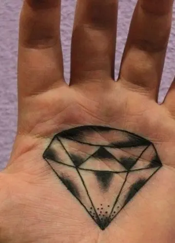 25 Brilliant Diamond Tattoo Designs for Men and Women | Styles At Life