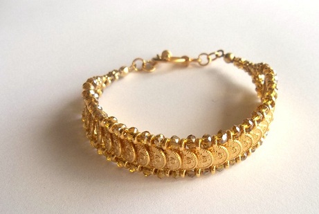 Gold Coin Anklets