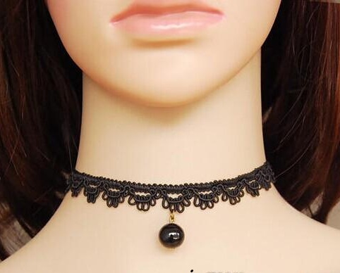 The Black Gothic Choker Necklace