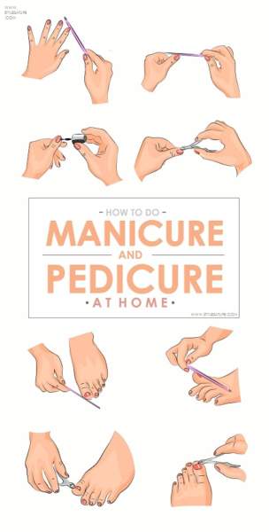 How To Do Manicure And Pedicure At Home
