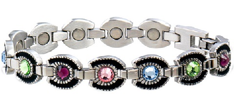 magnetic-bracelet-designs-multi-colour-gemstone-magnetic-bracelets