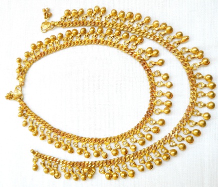Panchdhatu Simple Anklets