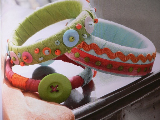Pretty Plastic Thread Bangles for Toddlers