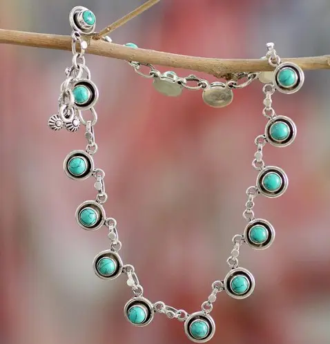 silver-anklets-for-girls-hand-crafted-indian-trend-turquoise-silver-anklets