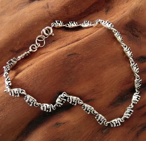 silver-anklets-for-girls-sterling-silver-elephant-parade-anklets-with-oxidized-finish
