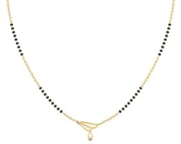 Simple And Lightweight Gold Mangalsutra