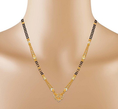 Simple and Classy Style Mangalsutra Double Chain