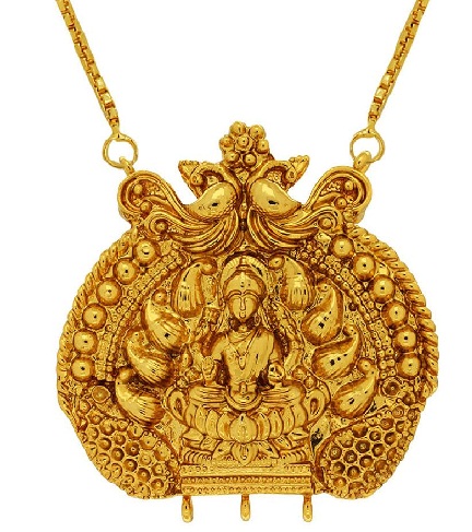 temple jewellery pendant