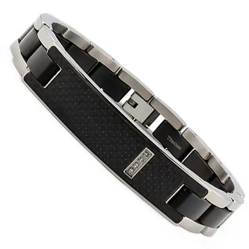 Zebisco Stainless Steel Titanium Bracelet