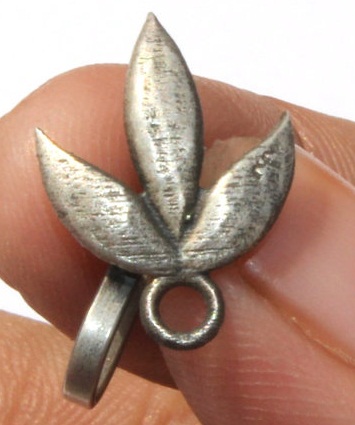 Traditional Solid Silver Flower Clip On Nose Pin