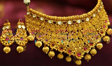 kundan Choker Necklace for Wedding