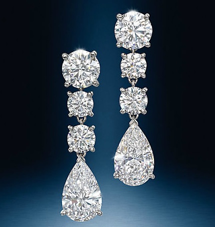 American Diamond Earrings for Girls