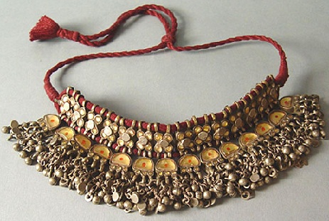 Antique Silver Choker Necklace