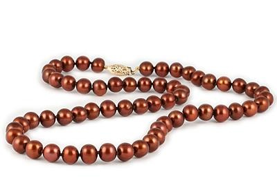 Brown Pearl Necklace