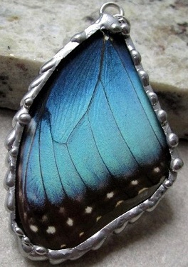 Butterfly Wing Pendant Design