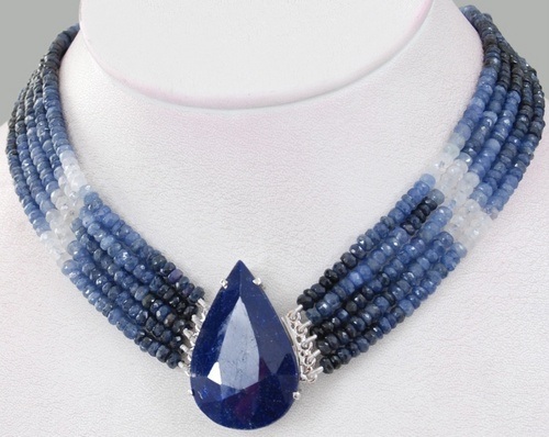 Blue Sapphire Designer Necklaces