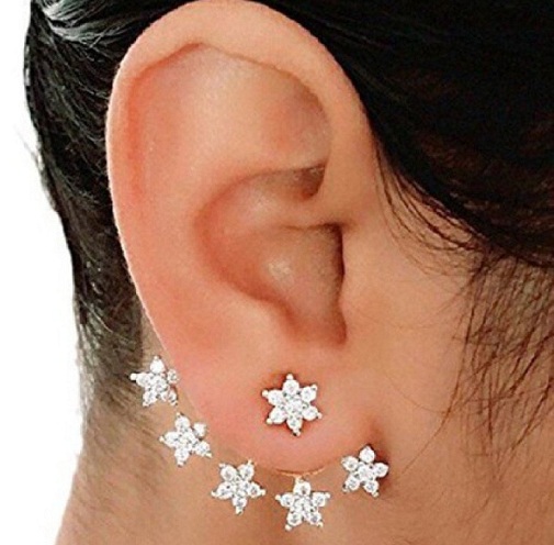 Designer Cuff Earrings