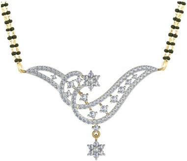 Latest Diamond Mangalsutras Jewellery